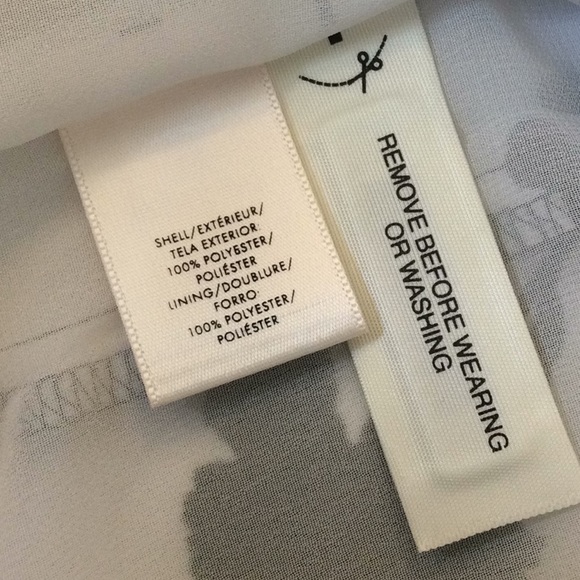 ANN TAYLOR FLORAL TOILE FLARE SLEEVE SHIFT DRESS - Picture 7 of 8